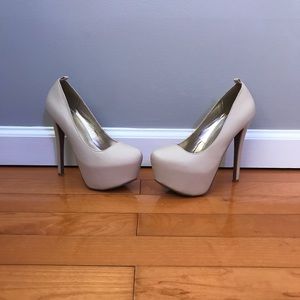 Nude heels